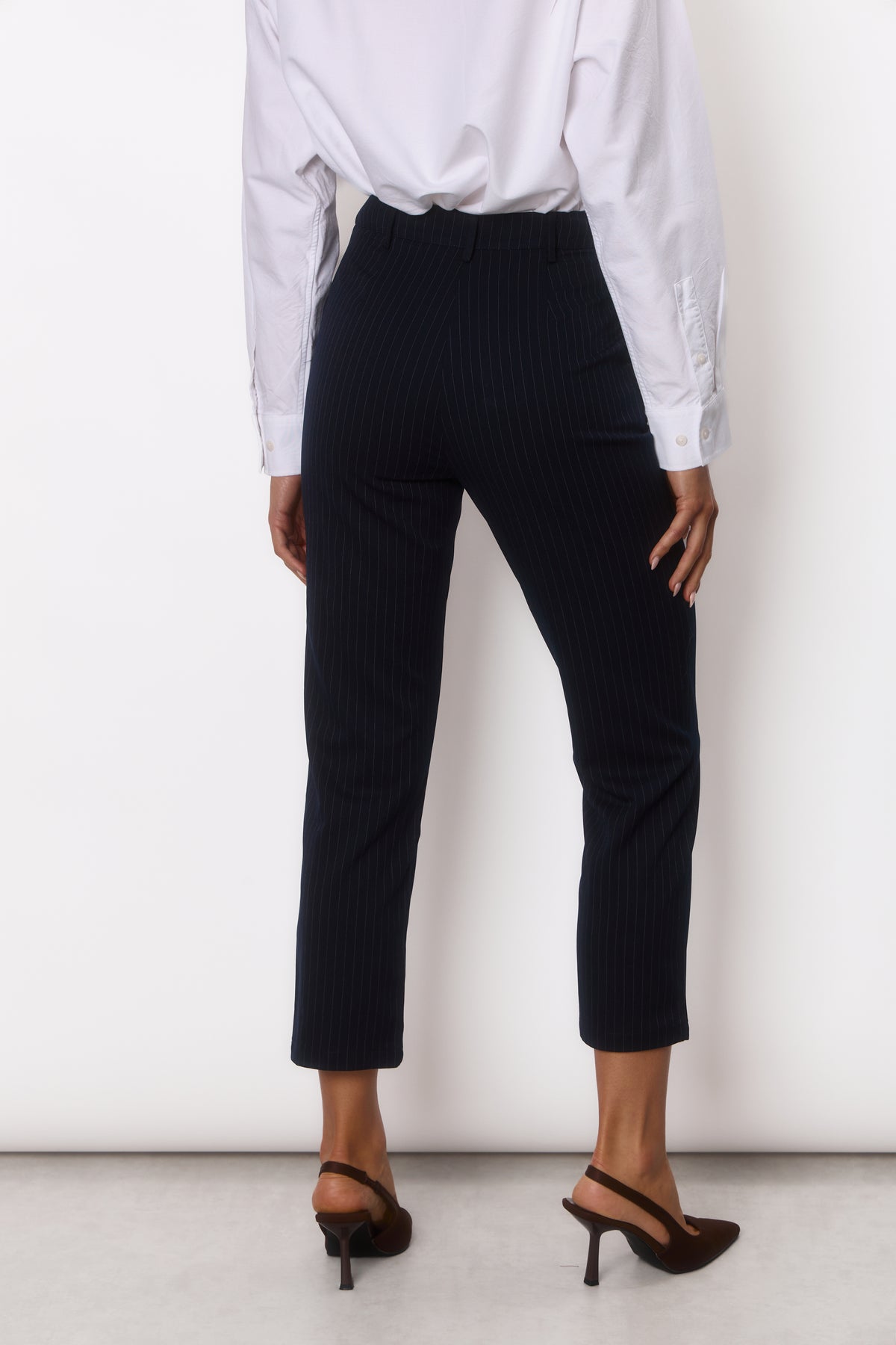 Pinstripe Trousers