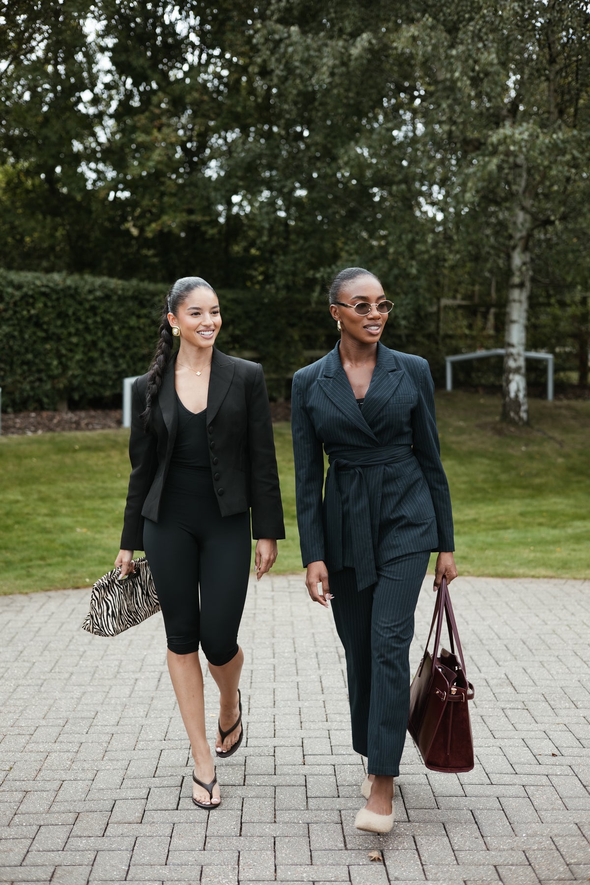 Pinstripe Trousers